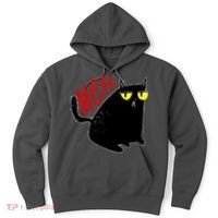 Funny Meh. Cat Meme For Cat Lovers Hoodie thumb 0