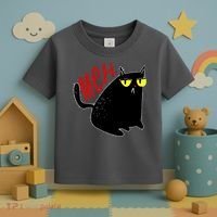 Funny Meh. Cat Meme For Cat Lovers Toddler T-Shirt thumb 3