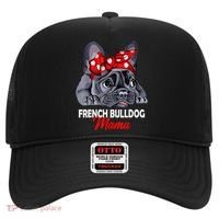 Frenchie Mama Cute French Bulldog Dog Mom Funny Womens Gift Hat thumb 0