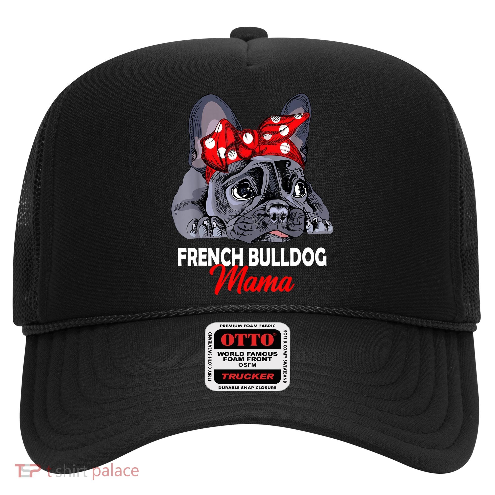 Frenchie Mama Cute French Bulldog Dog Mom Funny Womens Gift Hat