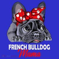 Frenchie Mama Cute French Bulldog Dog Mom Funny Womens Gift Coaster thumb 2