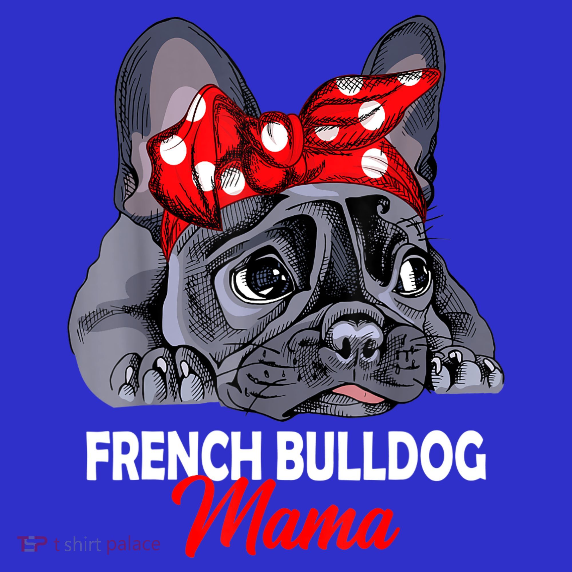 Frenchie Mama Cute French Bulldog Dog Mom Funny Womens Gift Visor