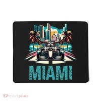 Formula Miami City Racing Circuit Car Map Grand Prix Race Mousepad thumb 0