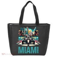 Formula Miami City Racing Circuit Car Map Grand Prix Race Tote Bag thumb 0