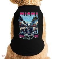 Formula Miami City Racing Racetrack Car Map Grand Prix Race Doggie Tank thumb 0