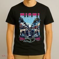 Formula Miami City Racing Racetrack Car Map Grand Prix Race T-Shirt thumb 3