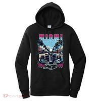 Formula Miami City Racing Racetrack Car Map Grand Prix Race Women's Hoodie thumb 0