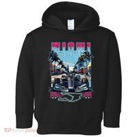 Formula Miami City Racing Racetrack Car Map Grand Prix Race Toddler Hoodie thumb 0