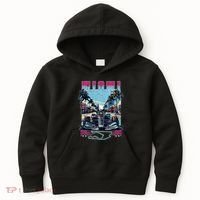 Formula Miami City Racing Racetrack Car Map Grand Prix Race Kids Hoodie thumb 0