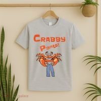 Funny Meme Crabby Pants With Crab T-Shirt thumb 2
