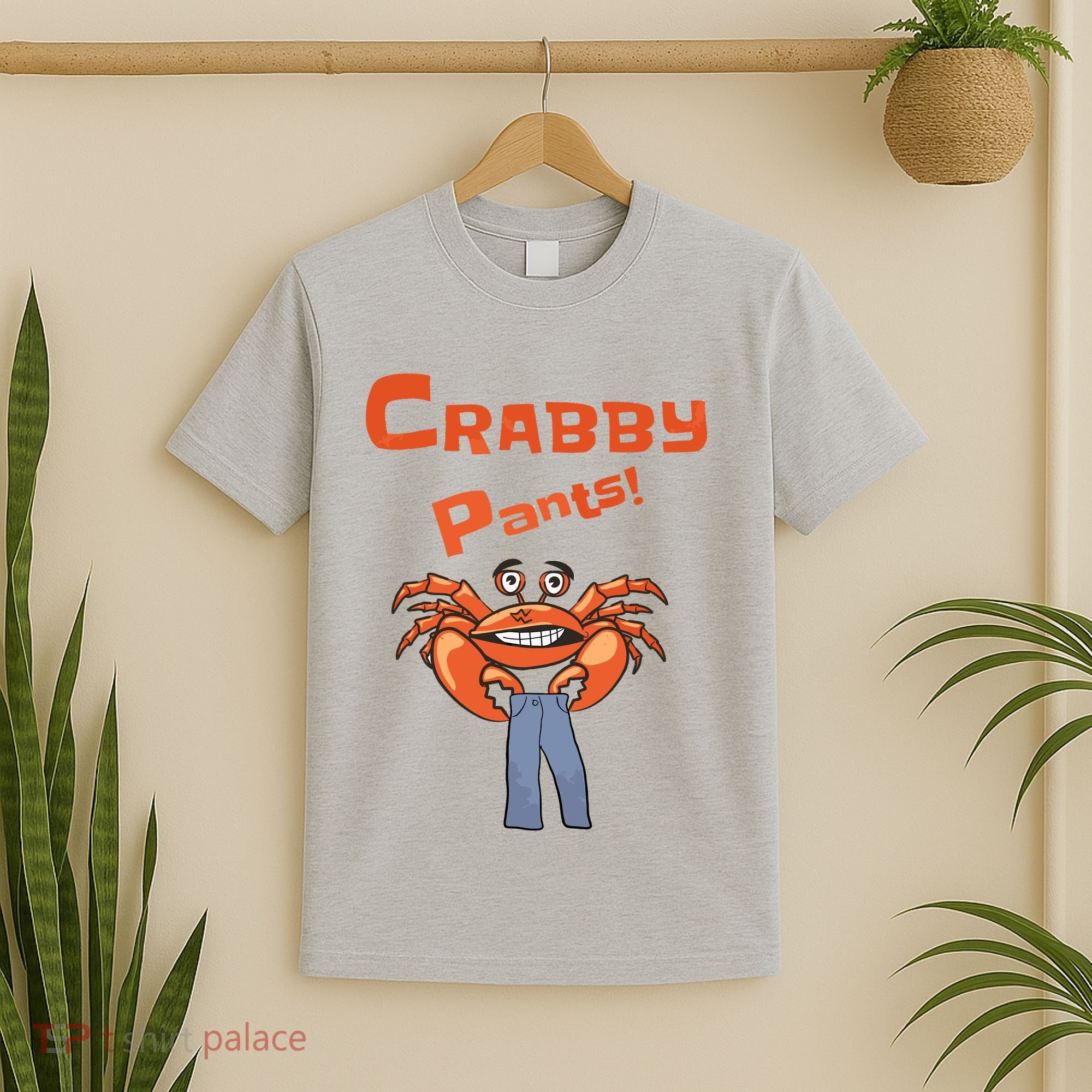 Funny Meme Crabby Pants With Crab T-Shirt