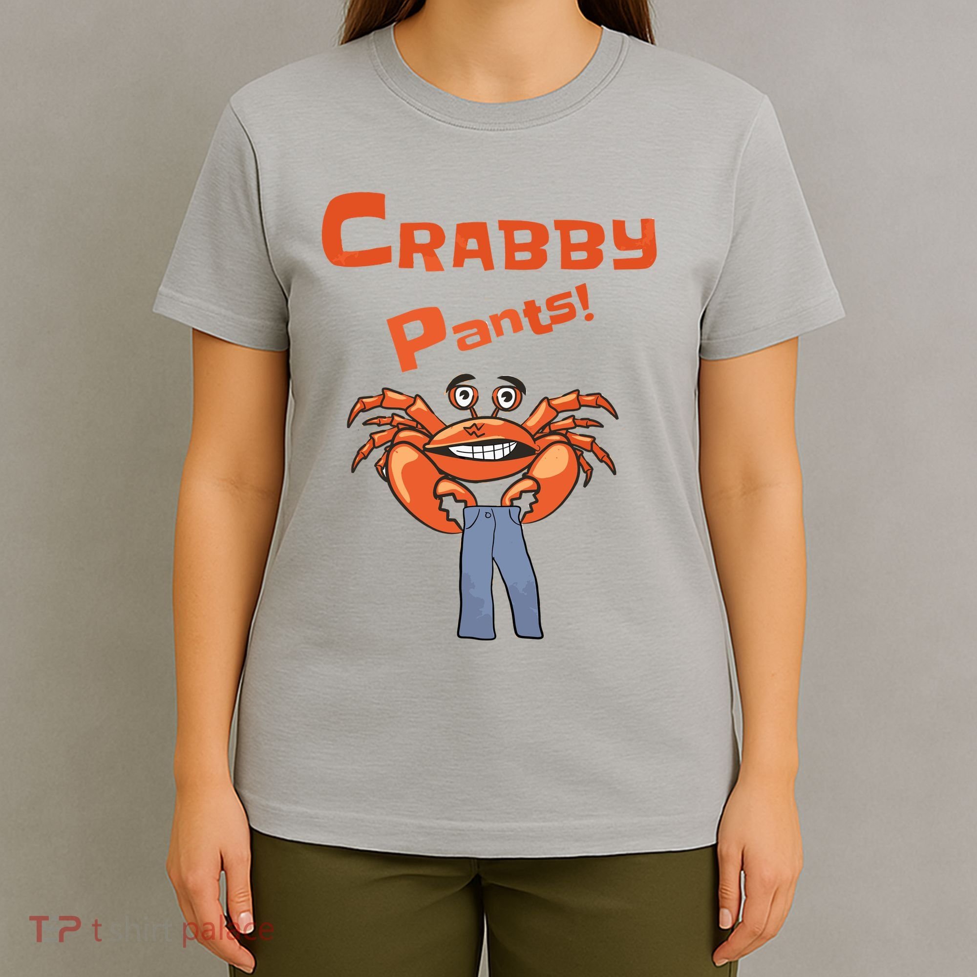 Funny Meme Crabby Pants With Crab T-Shirt