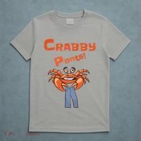 Funny Meme Crabby Pants With Crab T-Shirt thumb 5
