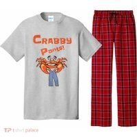 Funny Meme Crabby Pants With Crab Pajama Set thumb 0