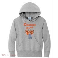 Funny Meme Crabby Pants With Crab Kids Hoodie thumb 0