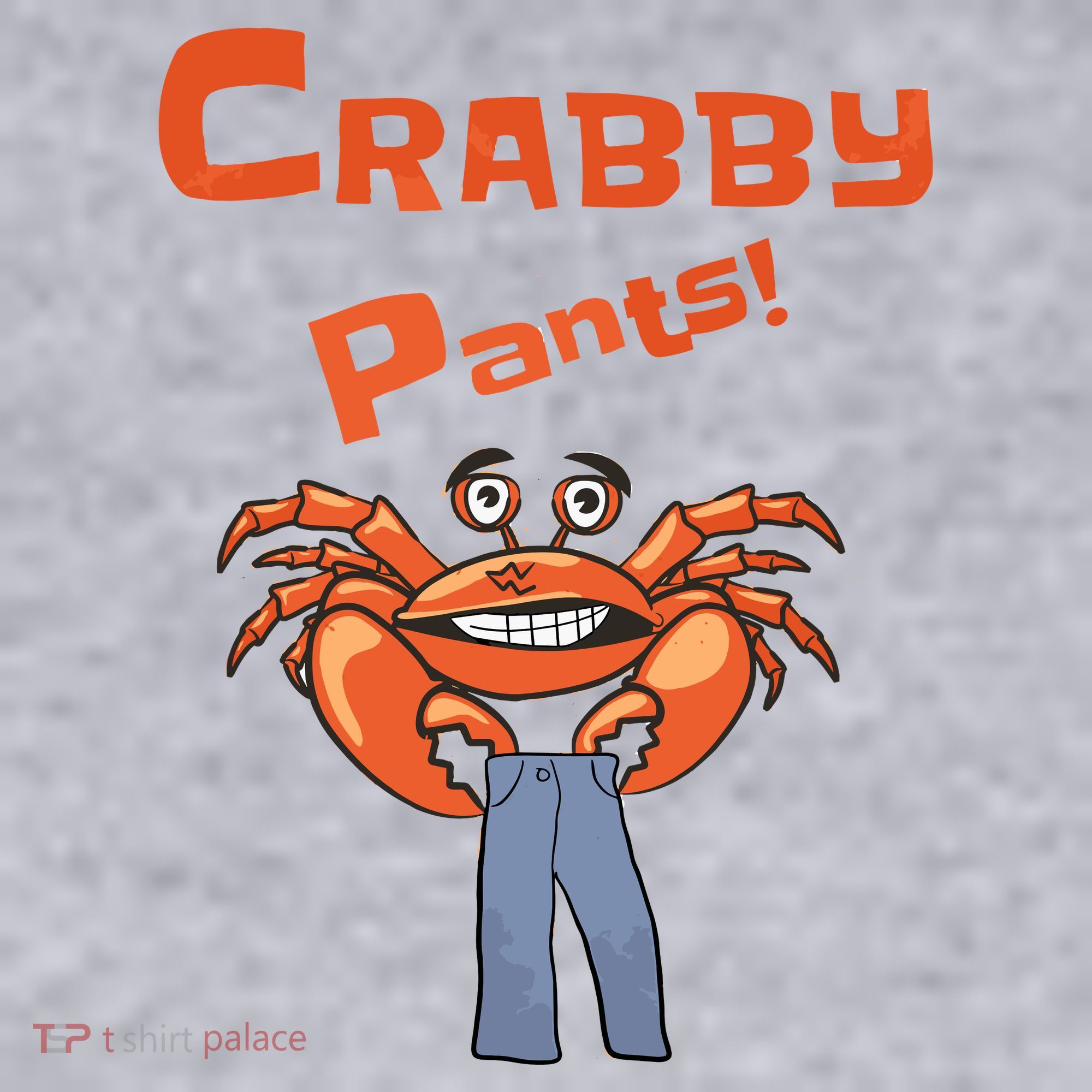 Funny Meme Crabby Pants With Crab Women's Sweatshirt