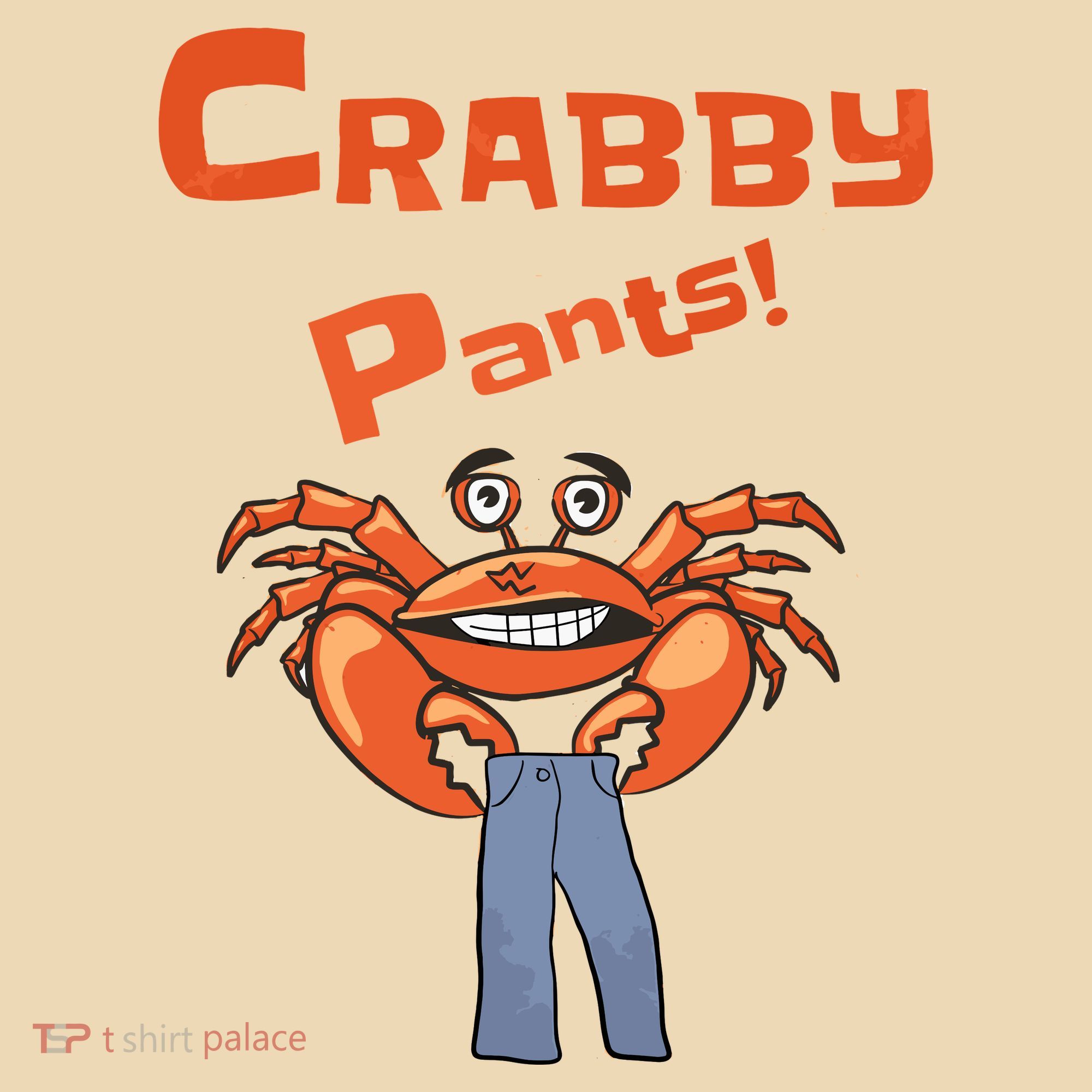 Funny Meme Crabby Pants With Crab Tote Bag