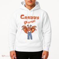 Funny Meme Crabby Pants With Crab Hoodie thumb 2