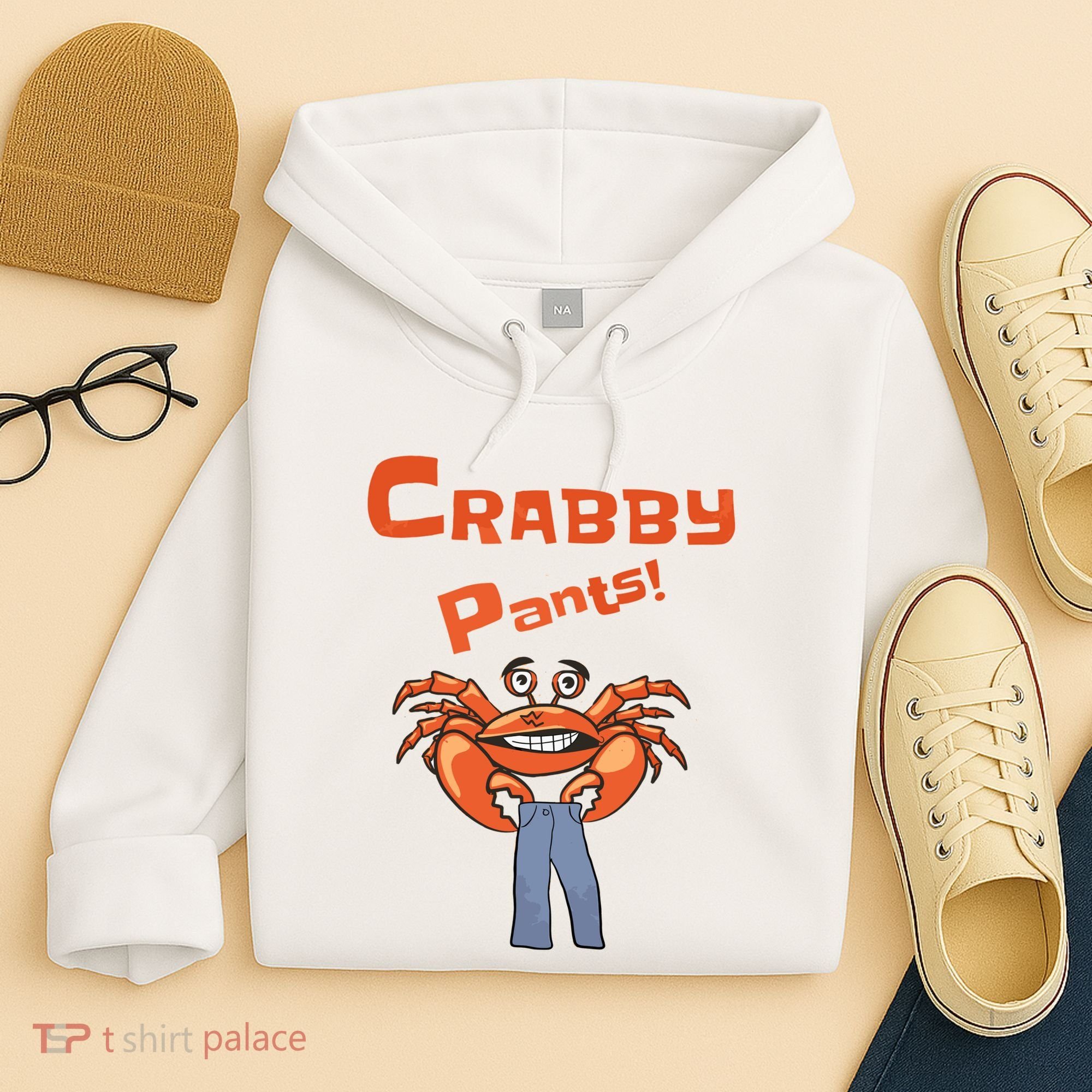 Funny Meme Crabby Pants With Crab Hoodie