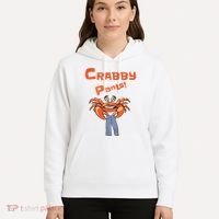 Funny Meme Crabby Pants With Crab Hoodie thumb 5