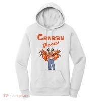 Funny Meme Crabby Pants With Crab Women's Hoodie thumb 0