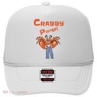 Funny Meme Crabby Pants With Crab Hat thumb 0