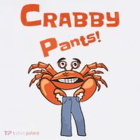 Funny Meme Crabby Pants With Crab Women's T-Shirt thumb 6