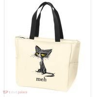 Funny Meh Cat Gift For Cat Lovers Tote Bag thumb 3