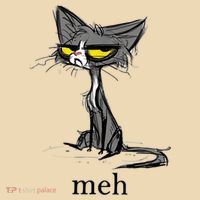 Funny Meh Cat Gift For Cat Lovers Tote Bag thumb 4