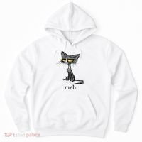 Funny Meh Cat Gift For Cat Lovers Hoodie thumb 0