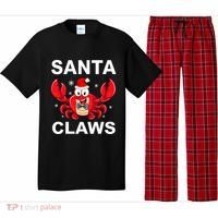 Funny Merry Christmas Santa Claw Crab Crustacean Claus Xmas Pajama Set thumb 0