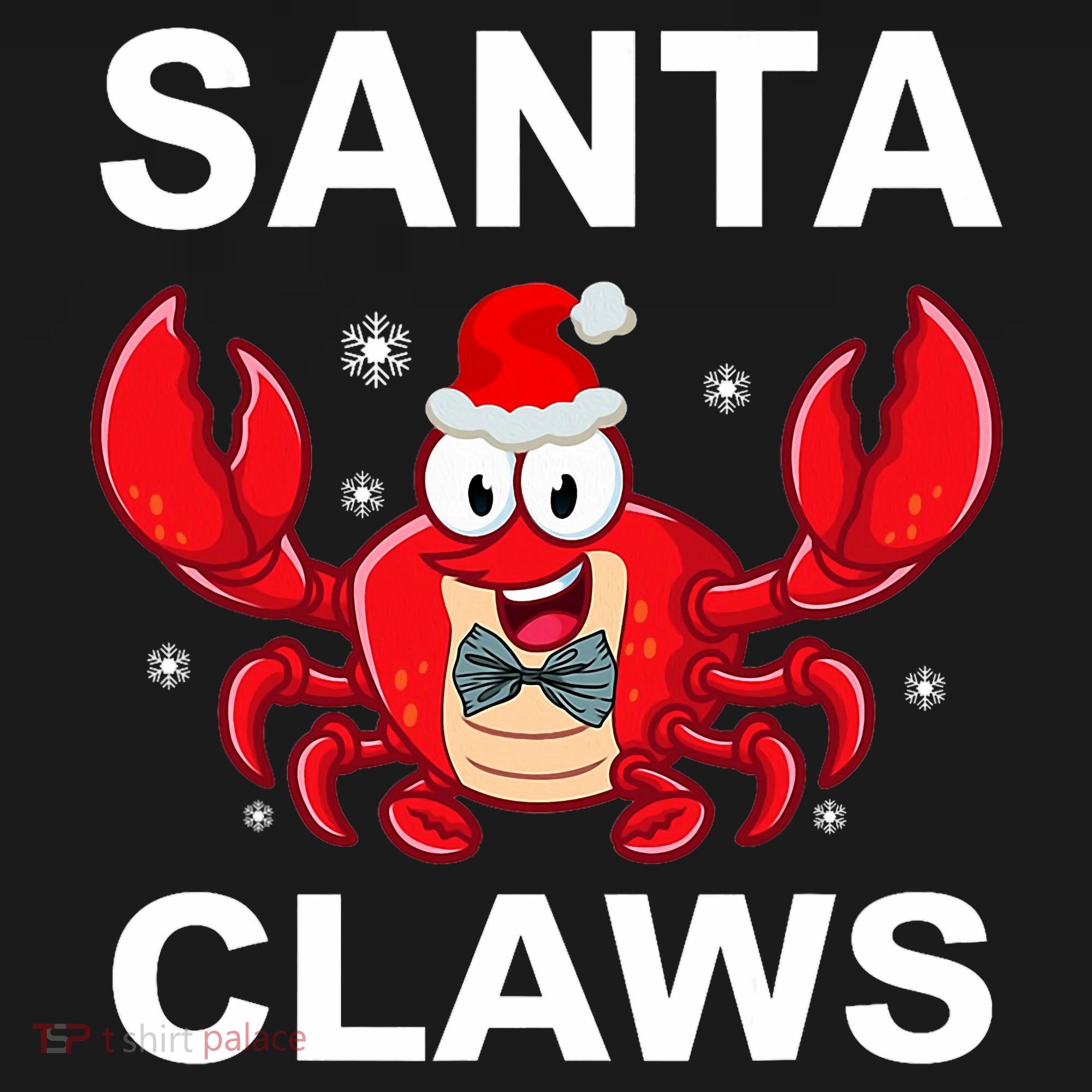 Funny Merry Christmas Santa Claw Crab Crustacean Claus Xmas Visor