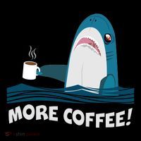 Funny More Coffee Shark Tank Top thumb 6