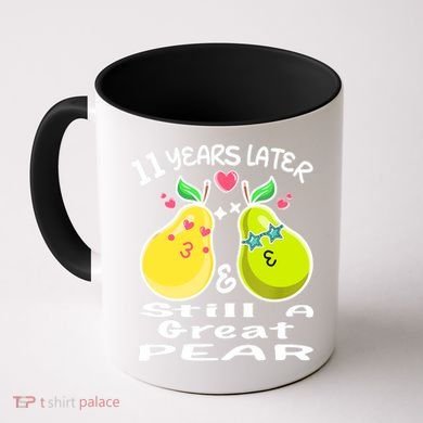 Funny Matching Couple 11th Year Wedding Anniversary Coffee Mug