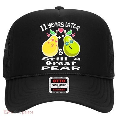 Funny Matching Couple 11th Year Wedding Anniversary Hat