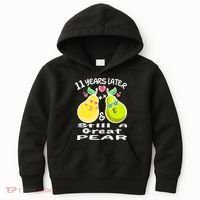 Funny Matching Couple 11th Year Wedding Anniversary Kids Hoodie thumb 0
