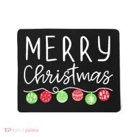 Festive Merry Christmas Happy Holidays For Tank Top Mousepad thumb 0