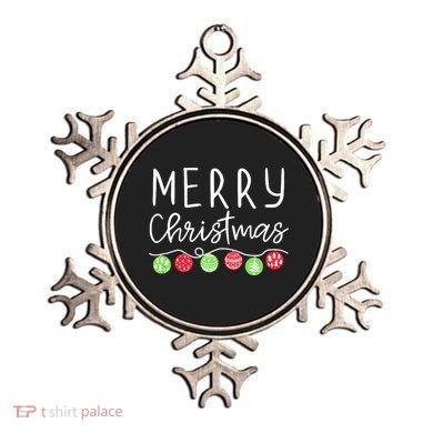 Festive Merry Christmas Happy Holidays For Tank Top Ornament