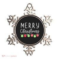Festive Merry Christmas Happy Holidays For Tank Top Ornament thumb 0