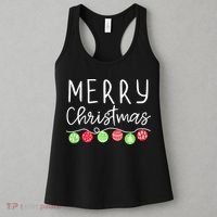 Festive Merry Christmas Happy Holidays For Tank Top Women's Tank Top thumb 3