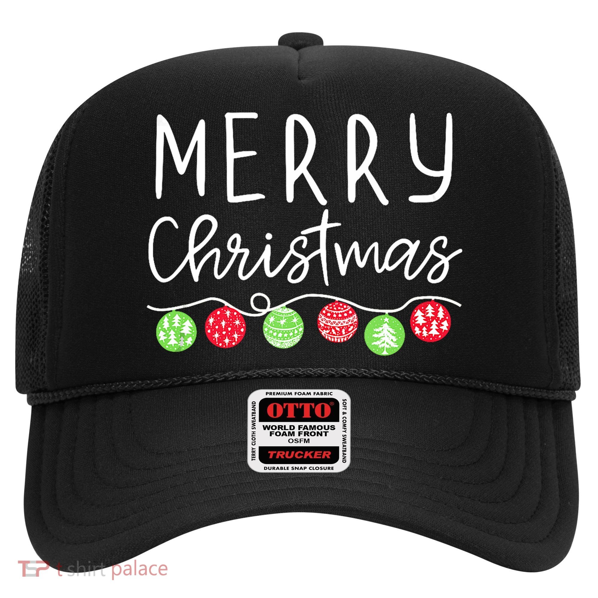 Festive Merry Christmas Happy Holidays For Tank Top Hat