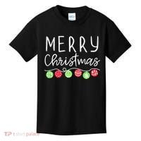 Festive Merry Christmas Happy Holidays For Tank Top Kids T-Shirt thumb 0