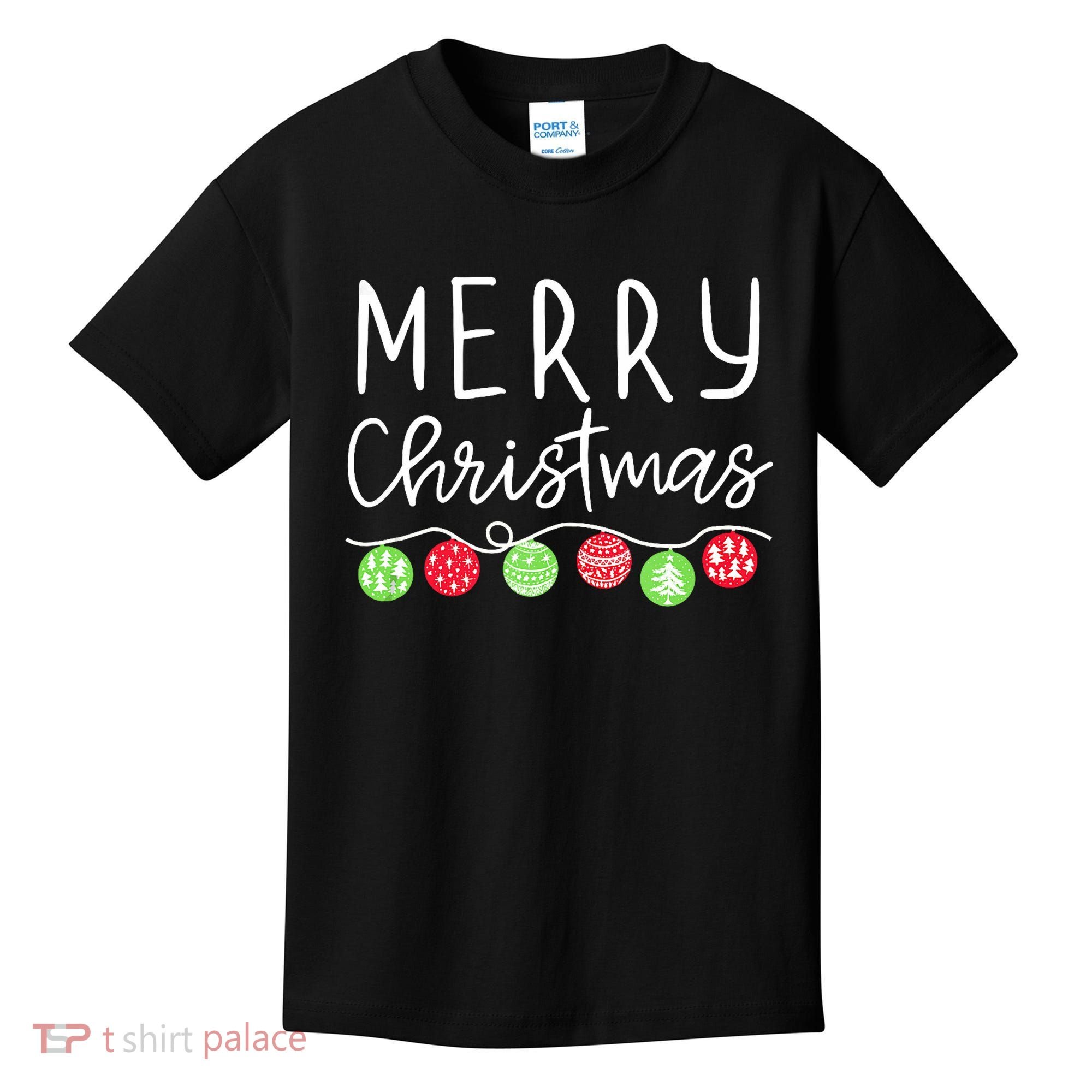 Festive Merry Christmas Happy Holidays For Tank Top Kids T-Shirt