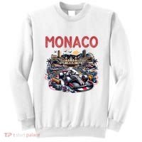 Formula Monaco City Monte Carlo Circuit Racetrack Travel Sweatshirt thumb 0