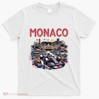 Formula Monaco City Monte Carlo Circuit Racetrack Travel T-Shirt thumb 0