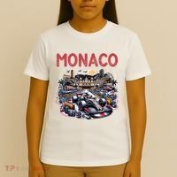Formula Monaco City Monte Carlo Circuit Racetrack Travel T-Shirt thumb 4