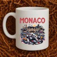 Formula Monaco City Monte Carlo Circuit Racetrack Travel Coffee Mug thumb 2