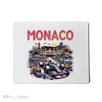 Formula Monaco City Monte Carlo Circuit Racetrack Travel Mousepad thumb 0