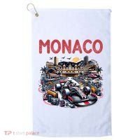 Formula Monaco City Monte Carlo Circuit Racetrack Travel Golf Towel thumb 0