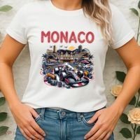 Formula Monaco City Monte Carlo Circuit Racetrack Travel Women's T-Shirt thumb 2